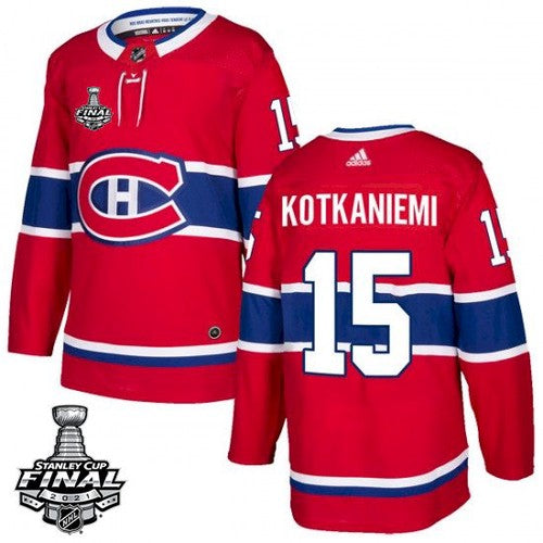 Jesperi Kotkaniemi Montreal Canadiens red jersey