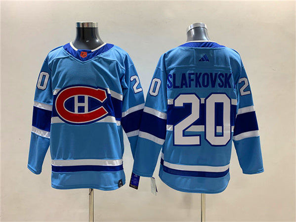 Juraj Slafkovsky Montreal Canadiens Reverse Retro jersey