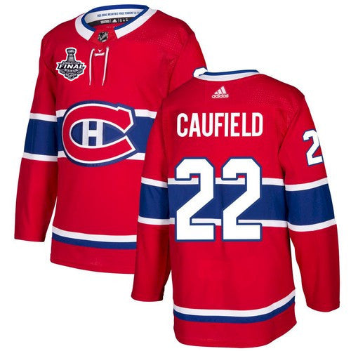 Cole Caufield Montreal Canadiens red jersey