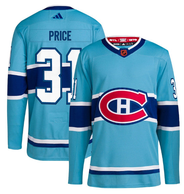 Carey Price Montreal Canadiens Reverse Retro jersey