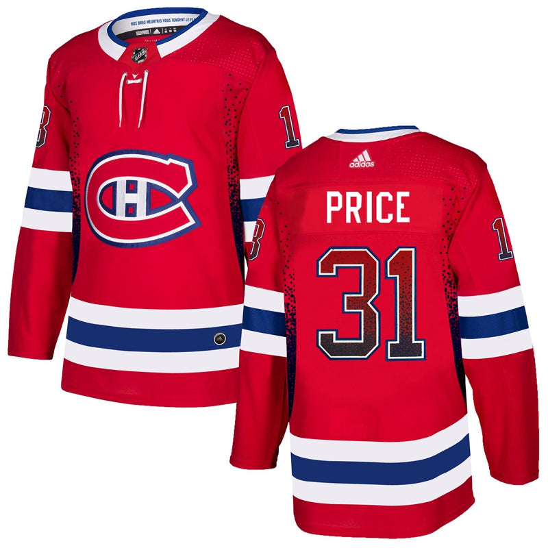 Carey Price Montreal Canadiens red Fashion jersey