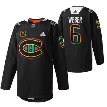 Shea Weber Montreal Canadiens black jersey