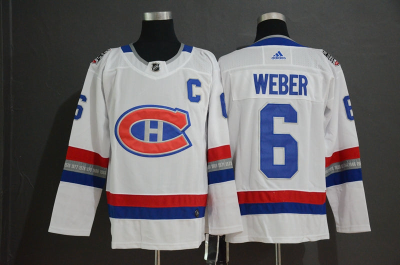 Shea Weber Montreal Canadiens white Classic jersey