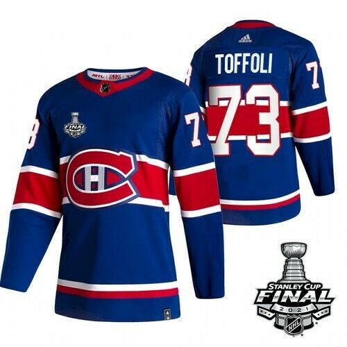 Tyler Toffoli Montreal Canadiens blue jersey
