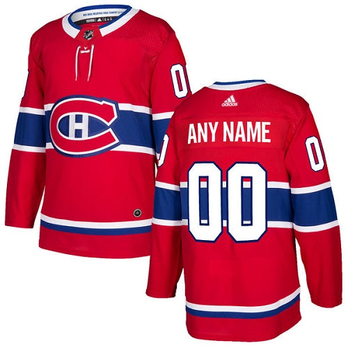 Custom Montreal Canadiens jersey