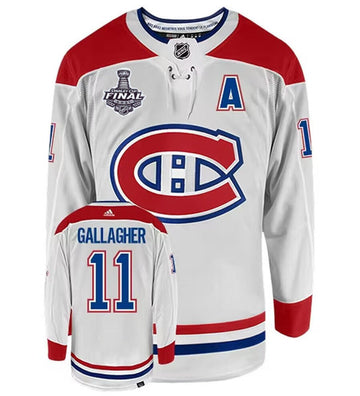 Custom Montreal Canadiens white jersey