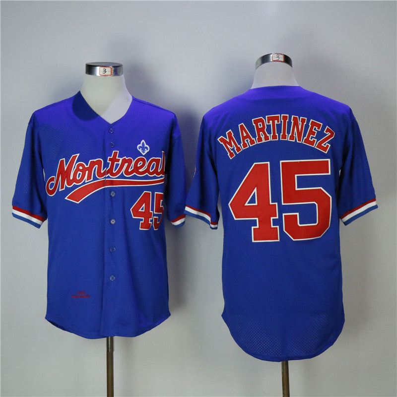 Pedro Martinez Washington Nationals blue Cooperstown jersey