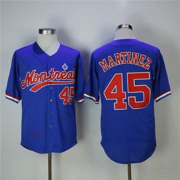 Pedro Martinez Washington Nationals blue Cooperstown jersey