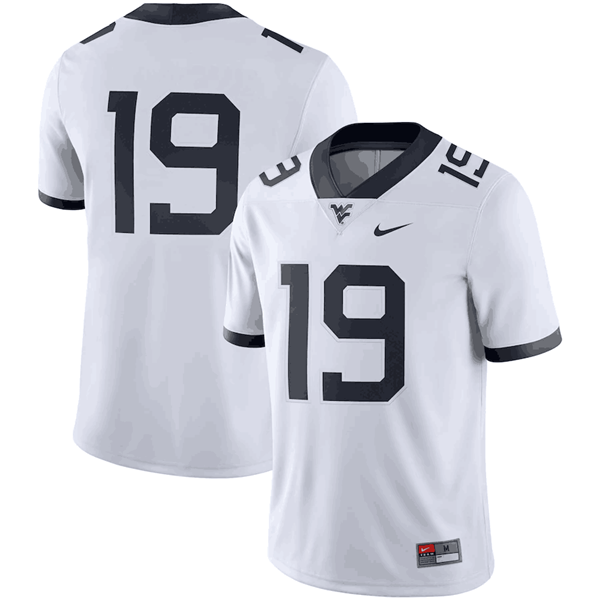 West Virginia Mountaineers white jersey