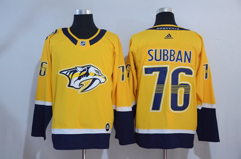 Nashiville Predators Nashville Predators yellow jersey