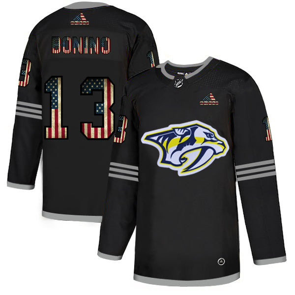 Nick Bonino Nashville Predators grey jersey