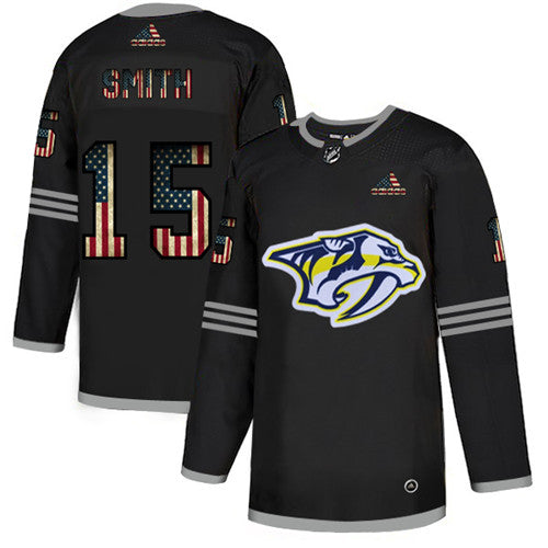 Craig Smith Nashville Predators grey jersey