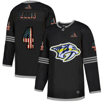 Ryan Ellis Nashville Predators grey jersey