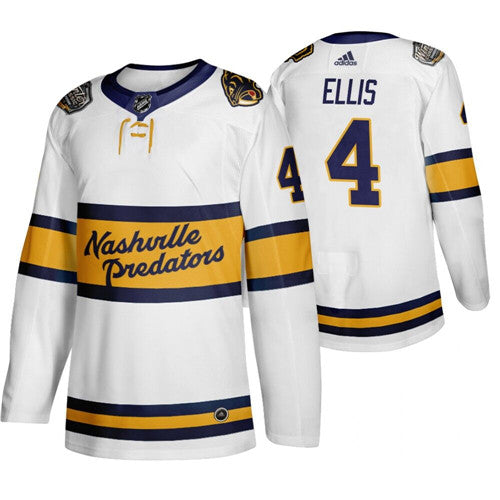 Ryan Ellis Nashville Predators white jersey