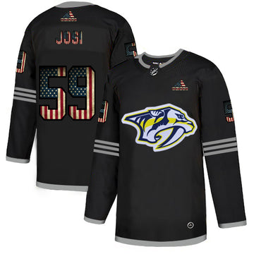Roman Josi Nashville Predators grey jersey