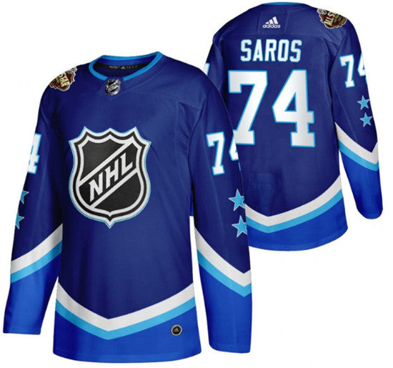 Juuse Saros Nashville Predators blue All-Star jersey