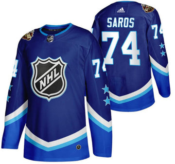Juuse Saros Nashville Predators blue All-Star jersey