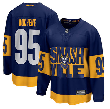 Matt Duchene Nashville Predators navy Stadium Series jersey