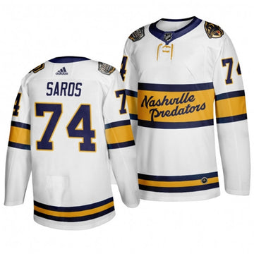 Nashville Predators white jersey