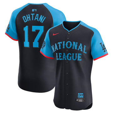 Shohei Ohtani National League All-Star navy All-Star jersey