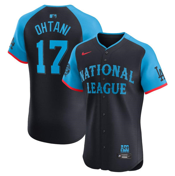 Shohei Ohtani National League All-Star navy All-Star jersey