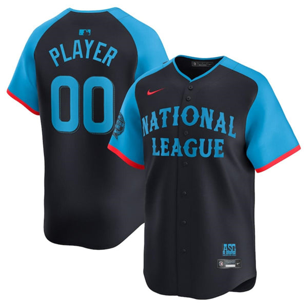 Custom National League All-Star navy All-Star jersey