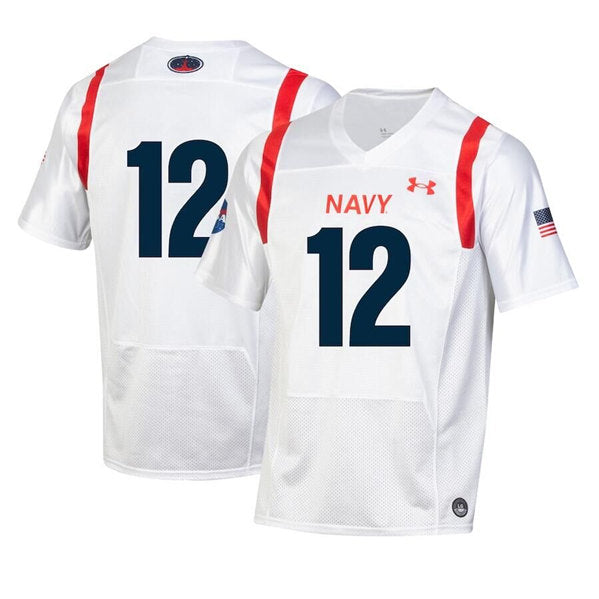 Navy Midshipmen white jersey