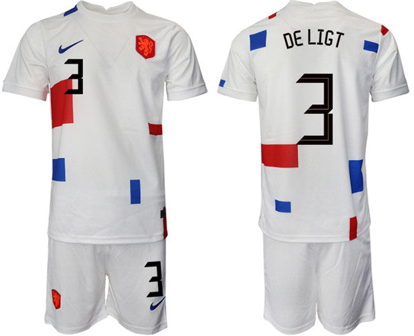 Deligt Netherlands National Team white Away jersey
