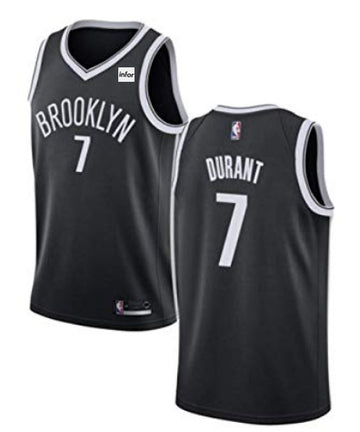 Kevin Durant Brooklyn Nets black jersey