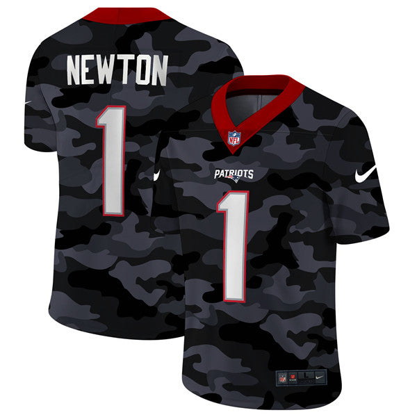Cam Newton New England Patriots camo Camo jersey