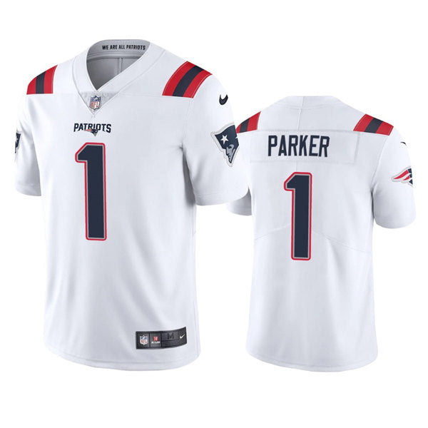 DeVante Parker New England Patriots white jersey