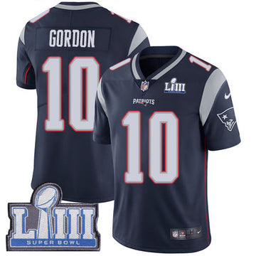 Josh Gordon New England Patriots navy jersey