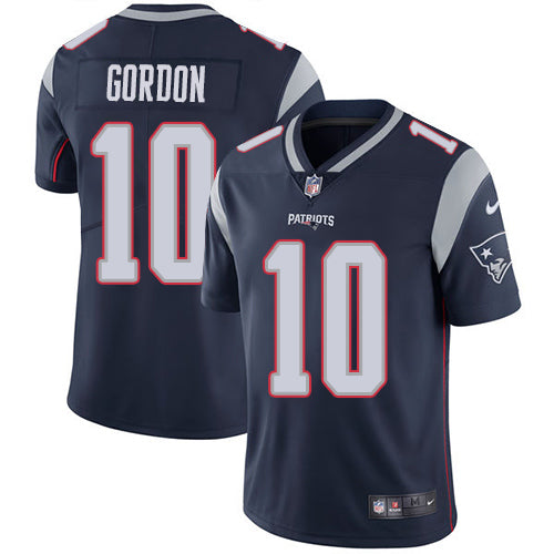 Josh Gordon New England Patriots navy jersey
