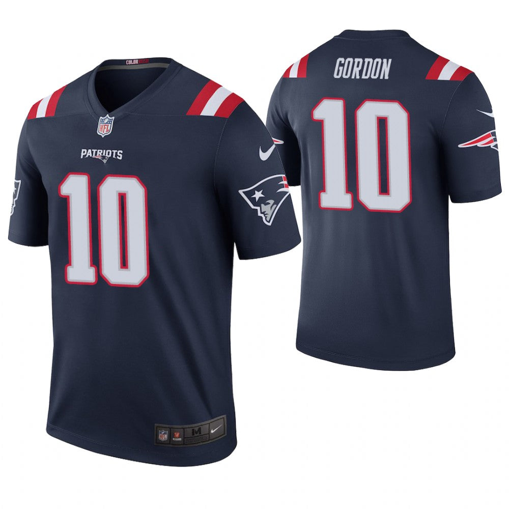 Josh Gordon New England Patriots navy Color Rush jersey