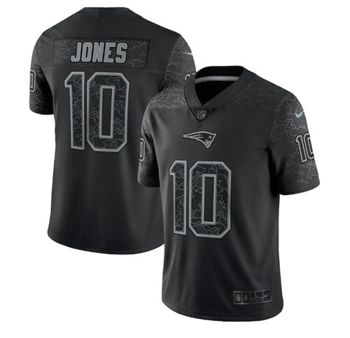 Mac Jones New England Patriots black jersey