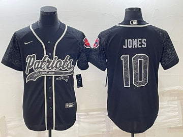 Mac Jones New England Patriots black jersey