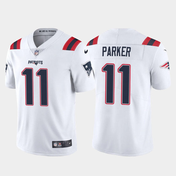 DeVante Parker New England Patriots white jersey