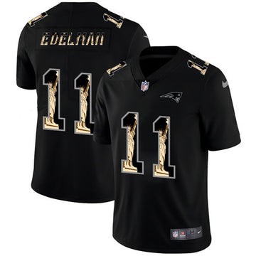 Julian Edelman New England Patriots black jersey