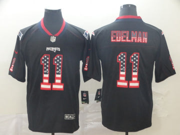 Julian Edelman New England Patriots black Color Rush jersey
