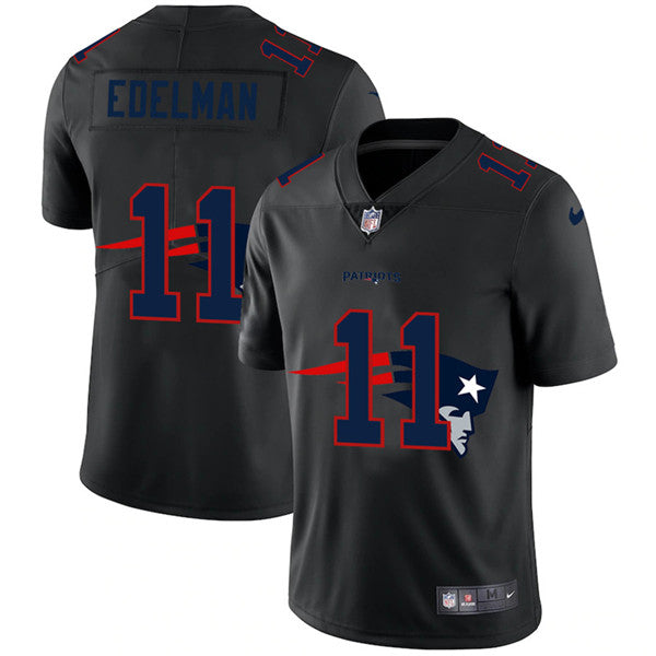 Julian Edelman New England Patriots black Shadow jersey