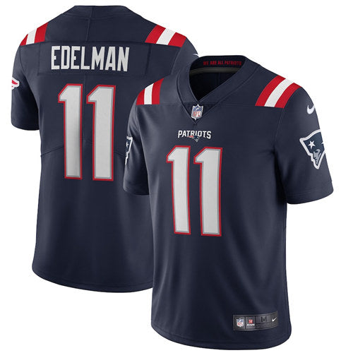 Julian Edelman New England Patriots navy jersey