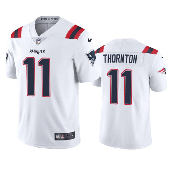 Tyquan Thornton New England Patriots white jersey