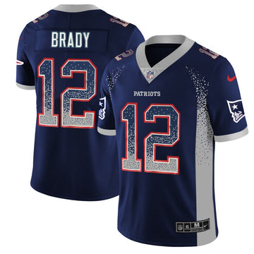 Tom Brady New England Patriots navy Color Rush jersey