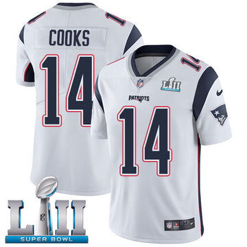 Brandin Cooks New England Patriots white Game jersey