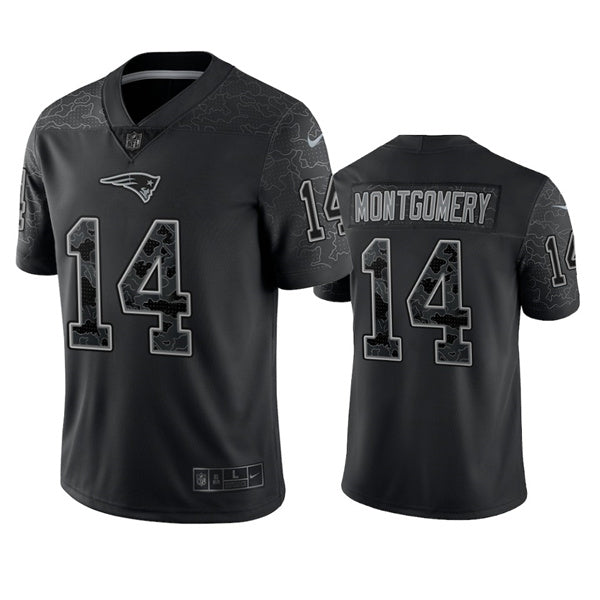 Ty Montgomery New England Patriots black jersey
