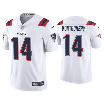 Ty Montgomery New England Patriots white jersey