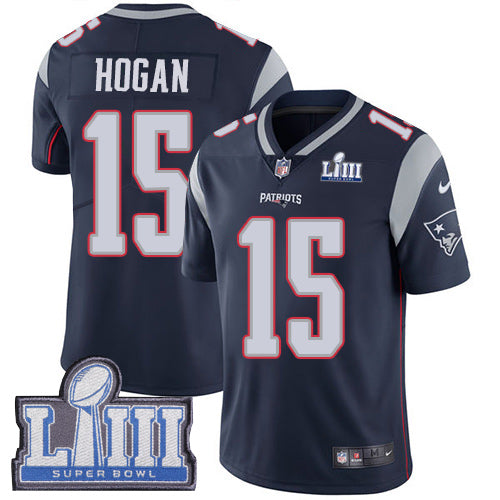 Chris Hogan New England Patriots navy jersey
