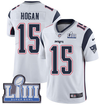 Chris Hogan New England Patriots white jersey