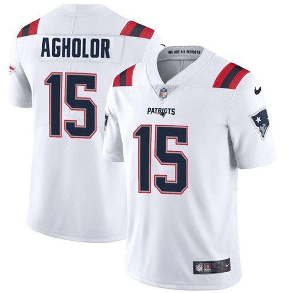 Nelson Agholor New England Patriots white jersey