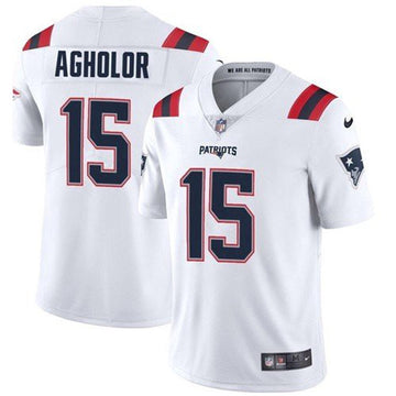 Nelson Agholor New England Patriots white jersey